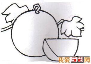 吃瓜的图片绘画教程视频,跟随吃瓜图片绘画教程，轻松绘制趣味插画